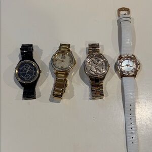 Set of Four Stylish Watches